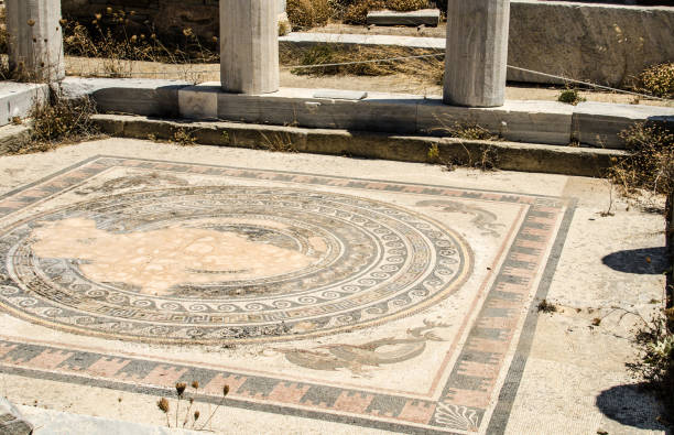 istock greek ruins in delos 1140598517