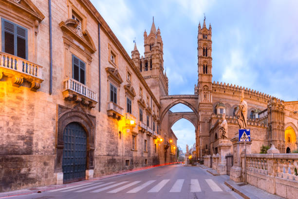 istock Palermo cathedral, Sicily, Italy 1140600543