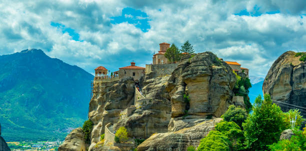istock Great meteor monastery at Meteora, Greece 1140602657