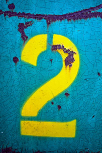istock Written Wording in Distressed State Typography Found Number 2 1140606610