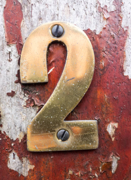 istock Written Wording in Distressed State Typography Found Number 2 1140606928