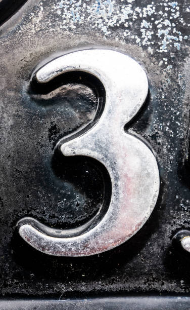 istock Written Wording in Distressed State Typography Found Number 3 1140607100