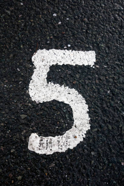 istock Written Wording in Distressed State Typography Found Number 5 1140608028