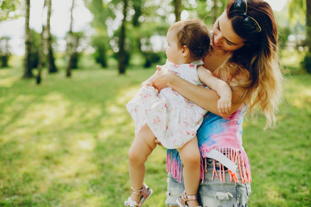 istock Mom resting with her daughter 1140608337