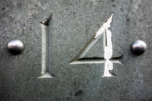 istock Written Wording in Distressed State Typography Found Number 1140608846