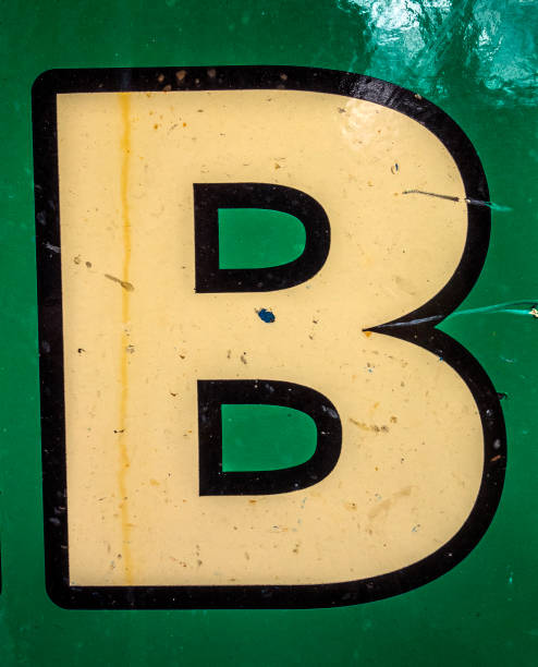istock Written Wording in Distressed State Typography Found Letter B 1140611041