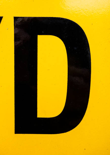 istock Written Wording in Distressed State Typography Found Letter D 1140611393