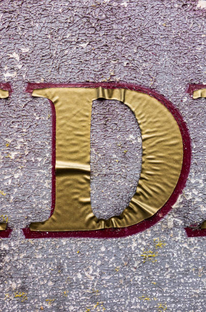 istock Written Wording in Distressed State Typography Found Letter D 1140611496