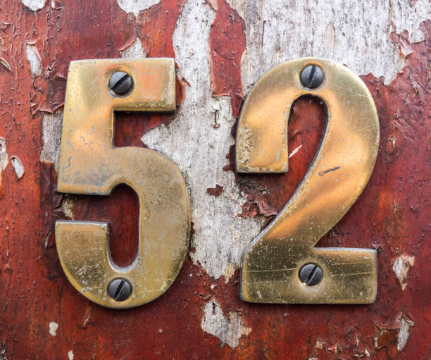 Written Wording in Distressed State Typography Found Number