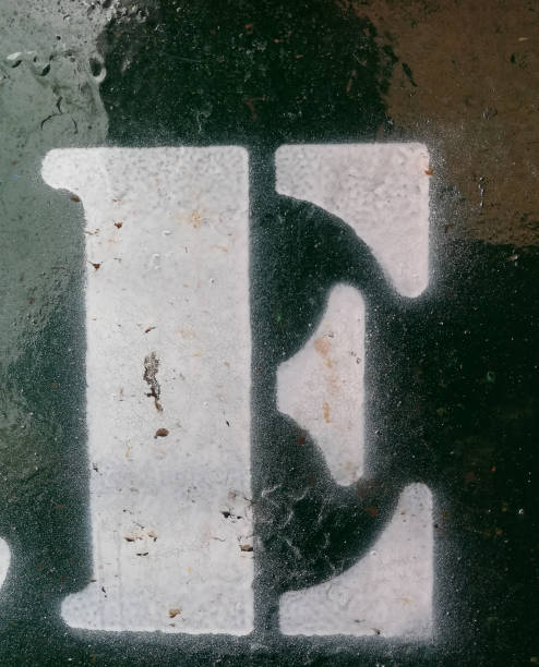 istock Written Wording in Distressed State Typography Found Letter 1140613706