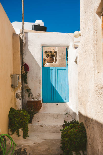 istock Traditional Architecture of Santorini, Greece 1140614075