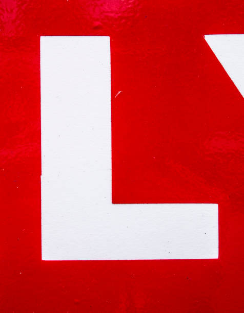 istock Written Wording in Distressed State Typography Found Letter L 1140615395