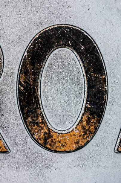 istock Written Wording in Distressed State Typography Found Letter O 0 1140615815