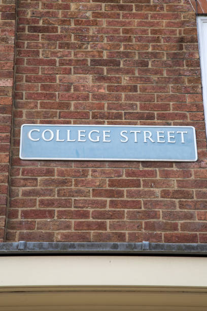 istock College Street Sign 1140616164