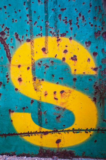 istock Written Wording in Distressed State Typography Found Letter S 1140616949