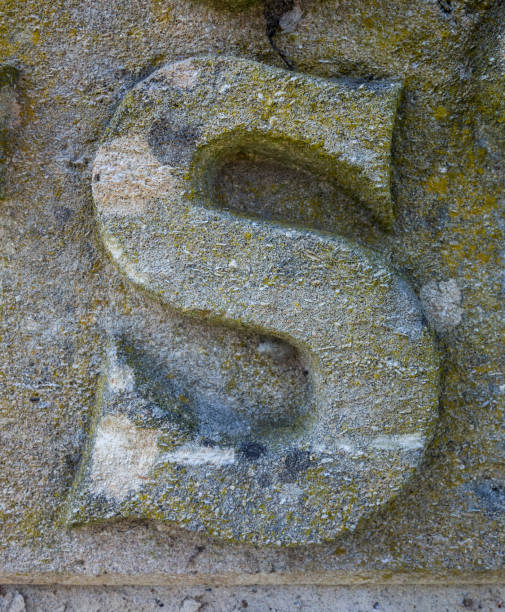 istock Written Wording in Distressed State Typography Found Letter S 1140617086