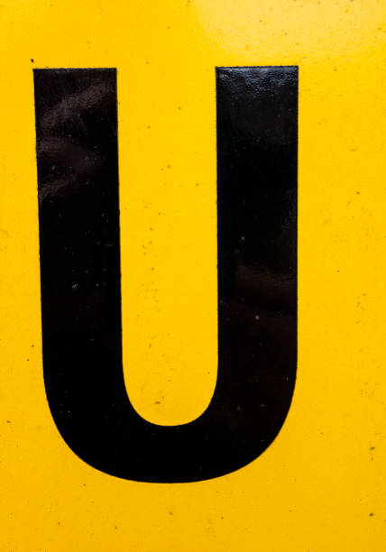 istock Written Wording in Distressed State Typography Found Letter U 1140617346