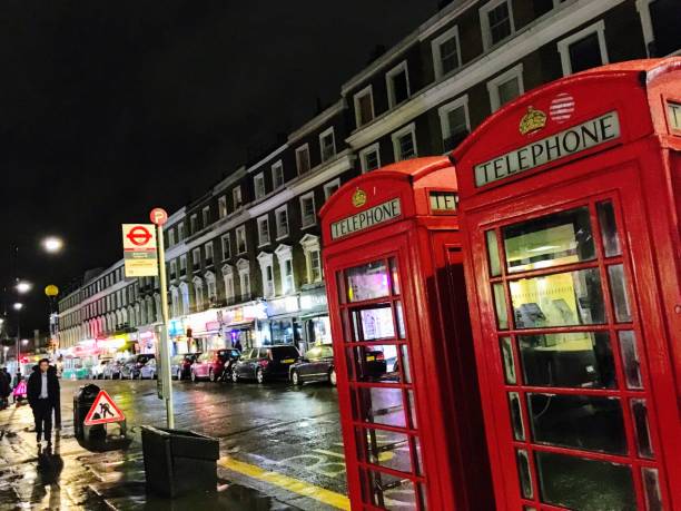 istock Telephone Booth in London 1140618547