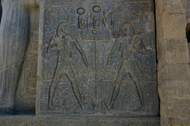 istock Luxor Temple Complex in Luxor, Egypt in Northern Africa 1140619680