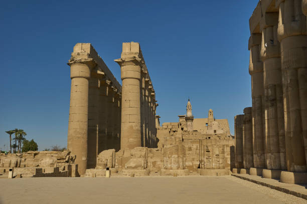 istock Luxor Temple Complex in Luxor, Egypt in Northern Africa 1140619792