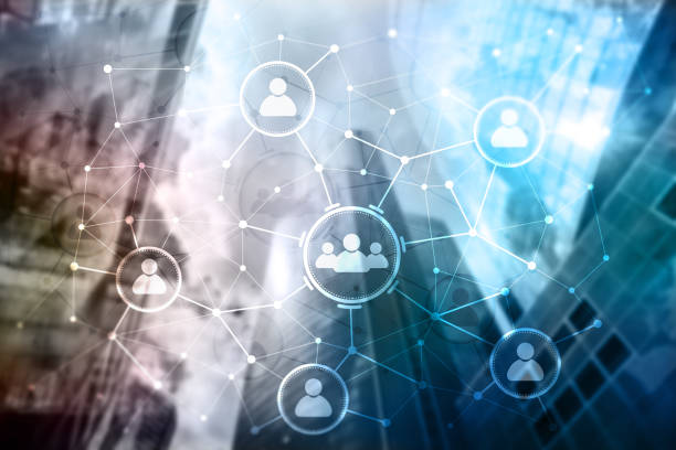 istock People relation and organization structure. Social media. Business and communication technology concept. 1140623871