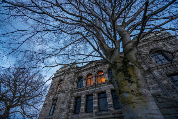 istock Government building exterior Victoria BC 1140624816