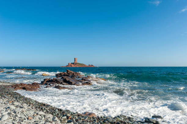istock Coastal landscape at Cape Dramont near Saint-Raphael 1140625664