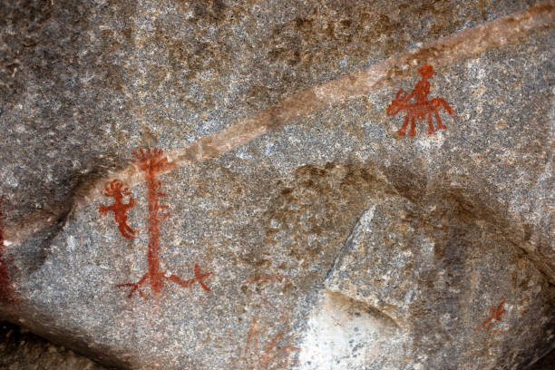 Cave markings near Hedley, Similkameen Valley, British Columbia
