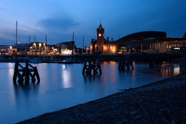 istock Dusk at Cardiff Bay, Wales 1140642966
