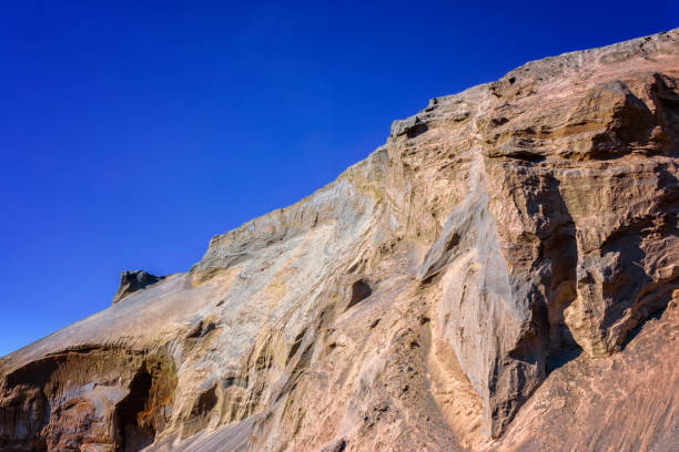 istock Sand dune on a blue cloudless sky. Dual-ISO photo. 1140645487