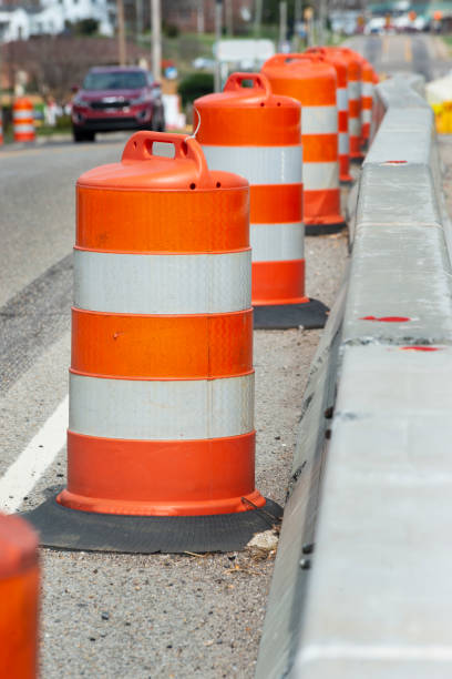 istock Traffic Barrels Shallow DOF Vertical 1140645511