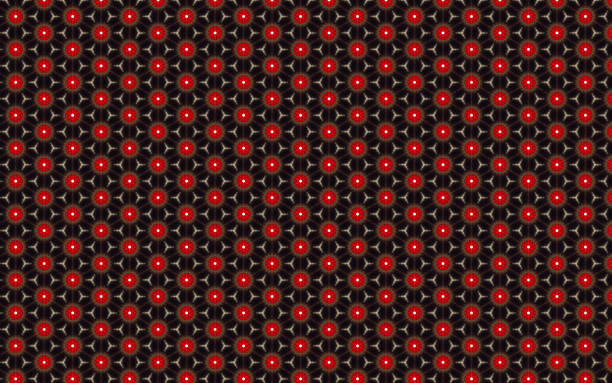 Japanese paper of black and red