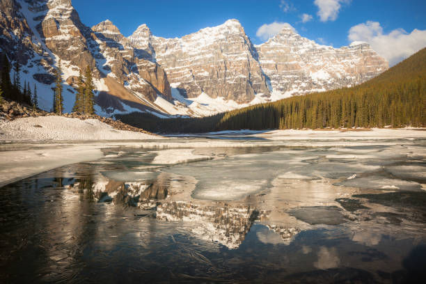 istock Moraine Lake in Banff National Park 1140648527
