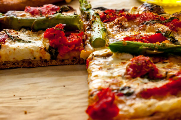 istock White pizza with smoked salmon and asparagus tips 1140652542