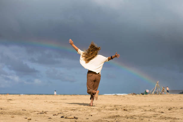 istock 44 years old women having fun in beautiful Hawaii 1140665824