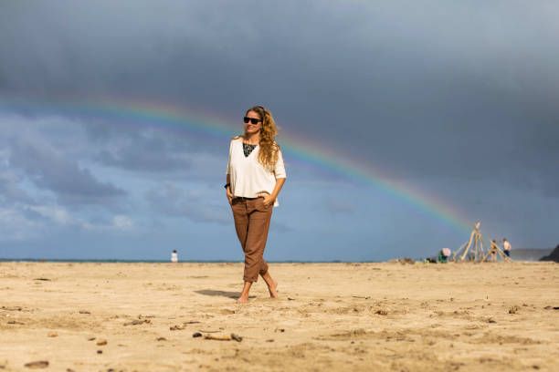 istock 44 years old women having fun in beautiful Hawaii 1140665827