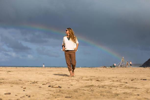 istock 44 years old women having fun in beautiful Hawaii 1140665831