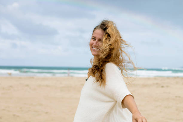 istock 44 years old women having fun in beautiful Hawaii 1140665833