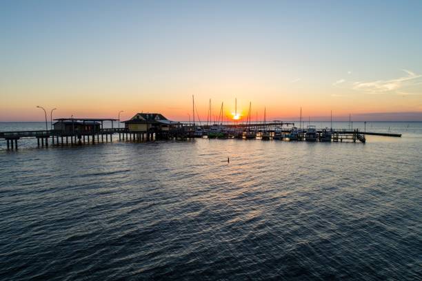 istock Fairhope Pier at sunset 1140674659