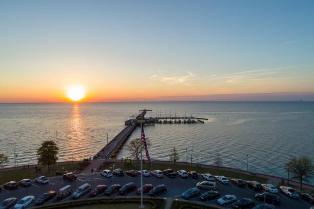 istock Fairhope Pier at sunset 1140674661