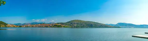 Waterfront of Kastoria, Greece