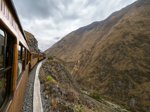 istock Nariz Del Diablo - Devil's Nose Train In Ecuadorian Andes 1140680173
