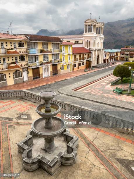 Alausi In The Chimborazo Province Of Ecuador Stock Photo - Download Image Now - Ecuador, Andes, Architecture