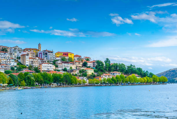 istock Waterfront of Kastoria, Greece 1140681092