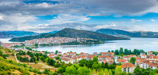 istock Waterfront of Kastoria, Greece 1140681114