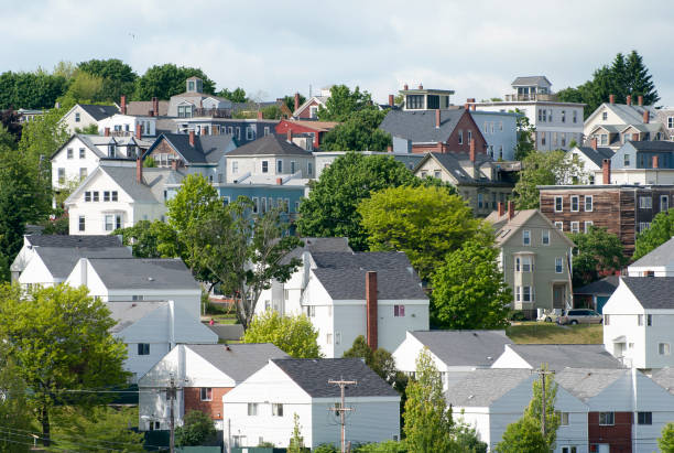 istock Portland Town Residential District 1140682683