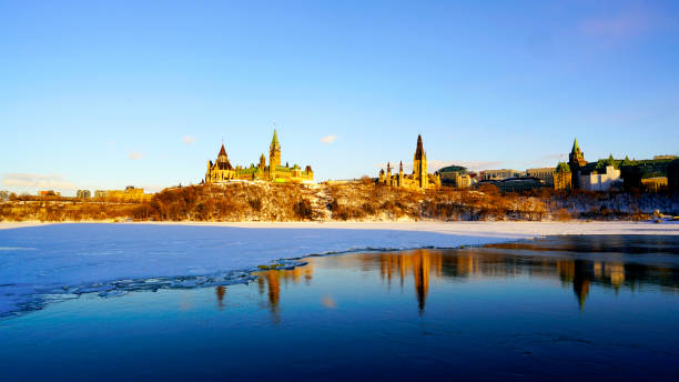 istock Ottawa skyline in winter 1140684186
