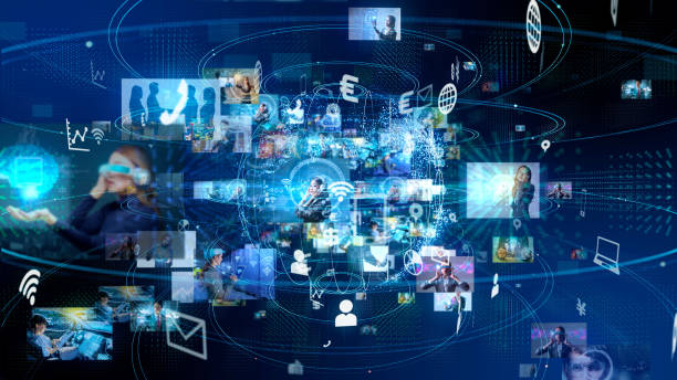 istock Social media concept. Social networking service. Streaming service. 1140691143