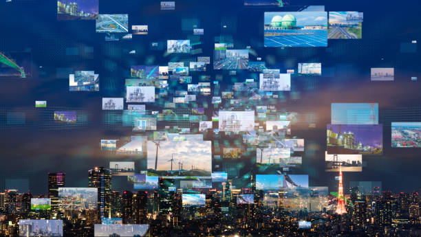 istock Industry and technology concept. Construction. Infrastructure. Manufacturing. Power plant. 1140691161