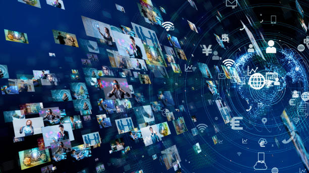 istock Social media concept. Social networking service. Streaming service. 1140691265